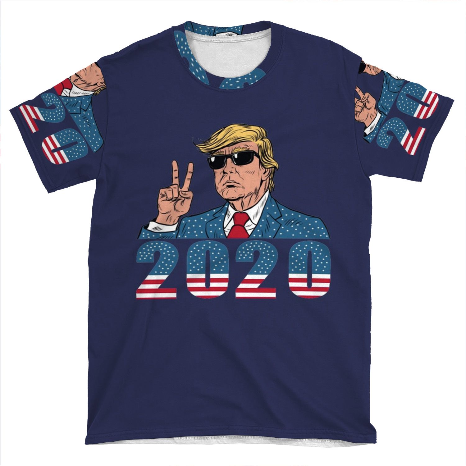 Donald Trump 2020 AOP T-shirt Tee
