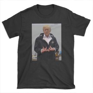 Donald Trump Blood Gang Sign T-shirt Tee