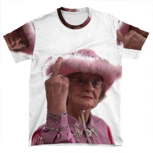 Doris Gavin & Stacey Middle Finger AOP T-shirt Tee