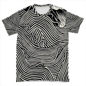 Downwood Waves AOP T-shirt Tee