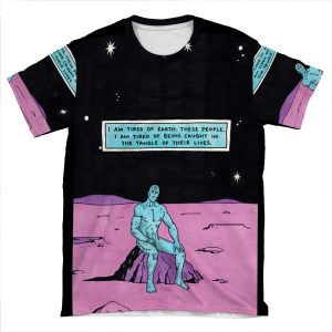 Dr Manhattan I'M Tired AOP T-shirt Tee