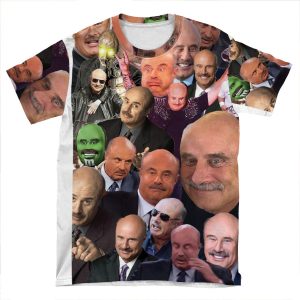 Dr. Phil Collage AOP T-shirt Tee