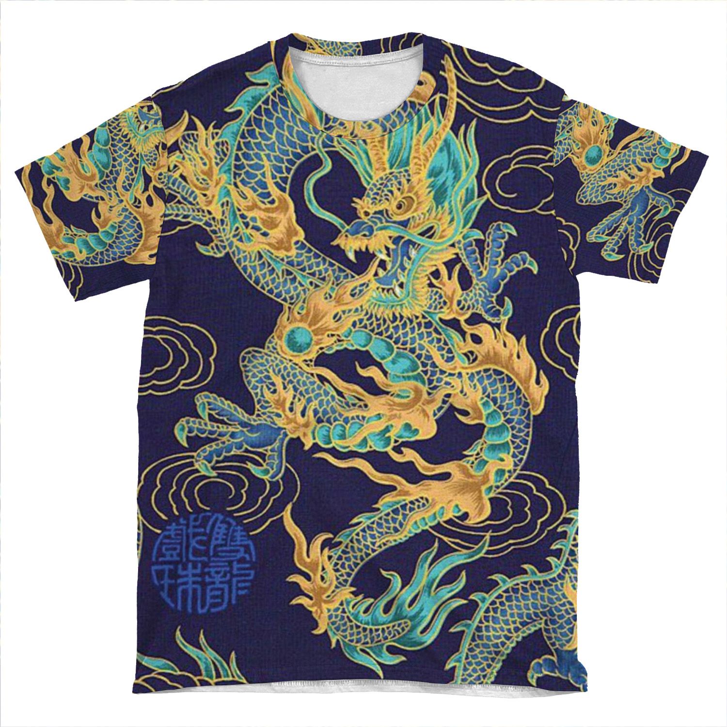 Dragon AOP T-shirt Tee