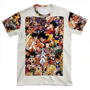 Dragon Ball Z AOP T-shirt Tee