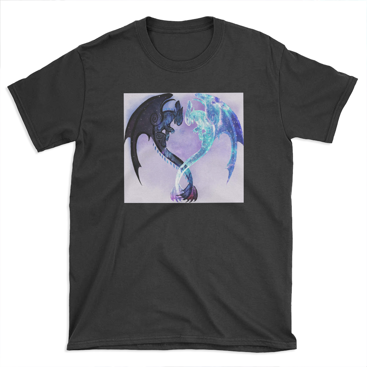 Dragon Heart Toothless and Light Fury T-shirt Tee