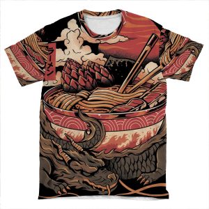 Dragon's Ramen AOP T-shirt Tee