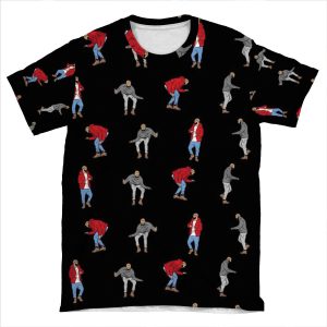 Drake Hotline Bling - Black AOP T-shirt Tee