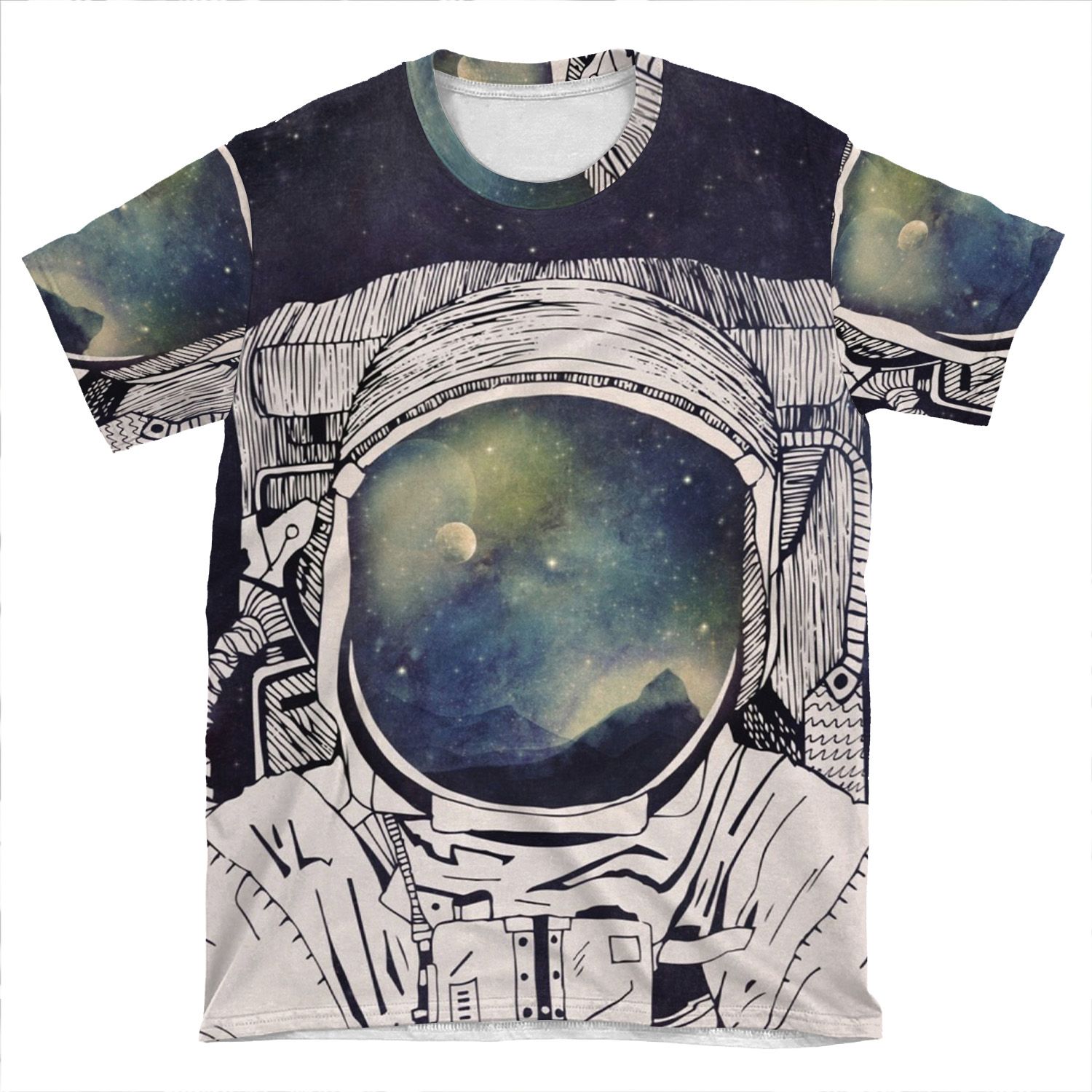 Dreaming Of Space AOP T-shirt Tee