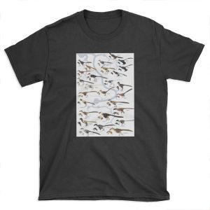 Dromaeosaurid Dinosaurs (version 1) T-shirt Tee