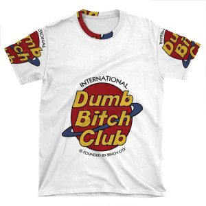 Dumb Bitch Club AOP T-shirt Tee