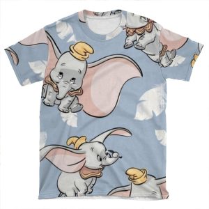 Dumbo Elephant AOP T-shirt Tee