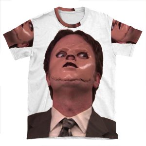 Dwight Schrute - Skin Mask AOP T-shirt Tee