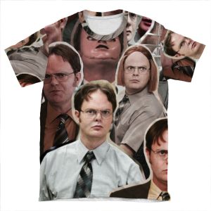 Dwight Schrute - The Office AOP T-shirt Tee