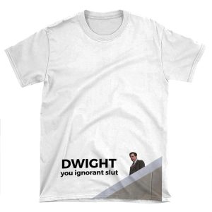Dwight, You Ignorant Slut - The Office (U.S.) AOP T-shirt Tee