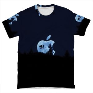 E.T Apple AOP T-shirt Tee