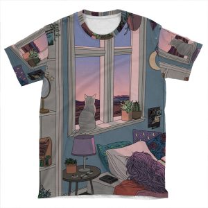 Early Morning AOP T-shirt Tee