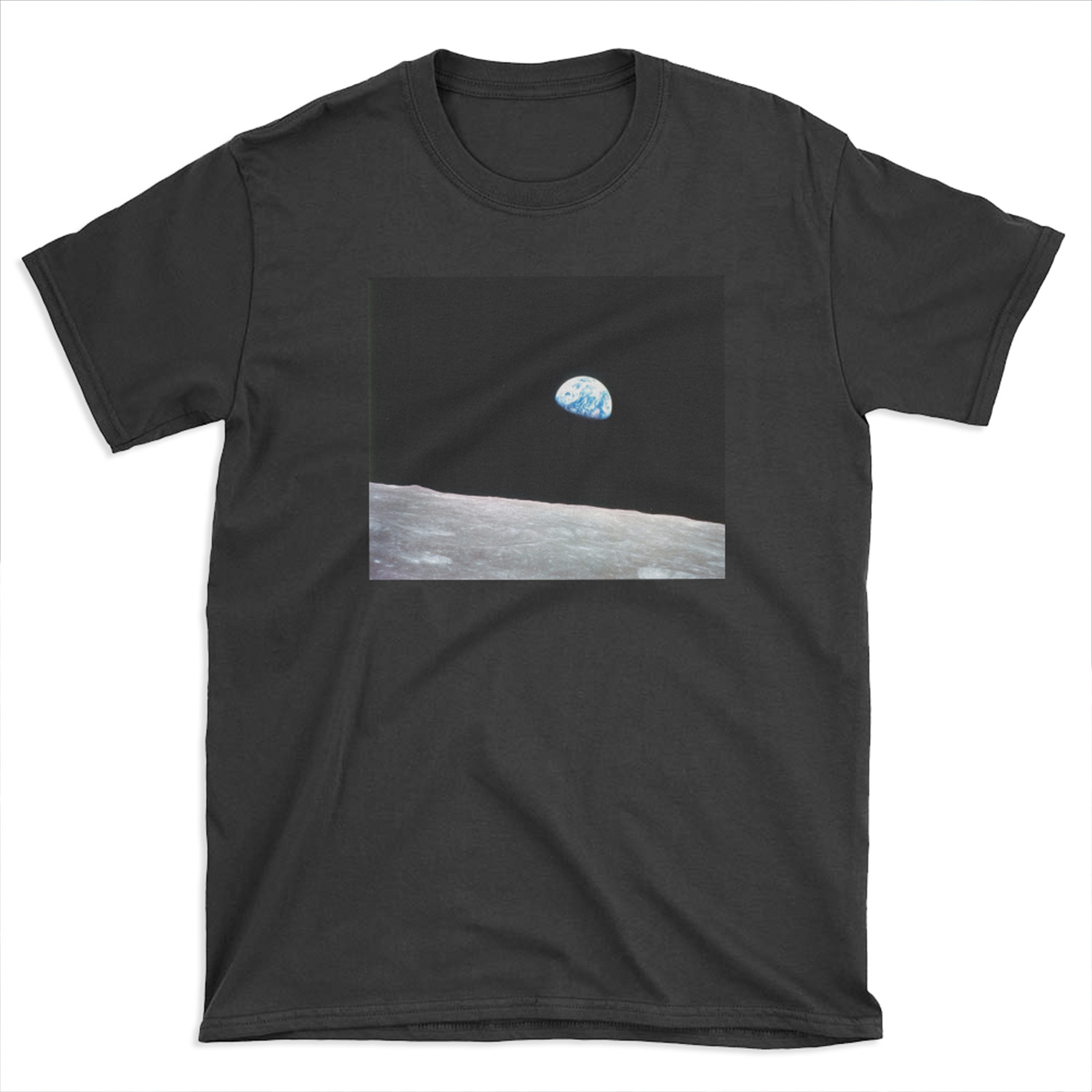 Earthrise Beautiful Astronomy Image T-shirt Tee