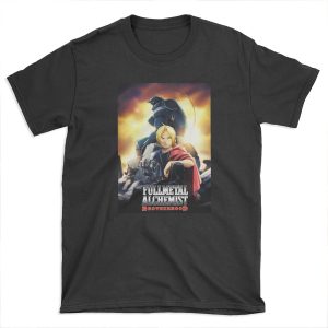 Edward and Alphonse Fullmetal Alchemist Brotherhood T-shirt Tee