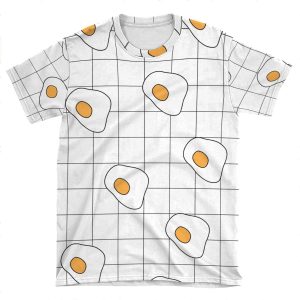 Egg Grid Phone AOP T-shirt Tee