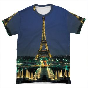 Eiffel Tower - Paris AOP T-shirt Tee