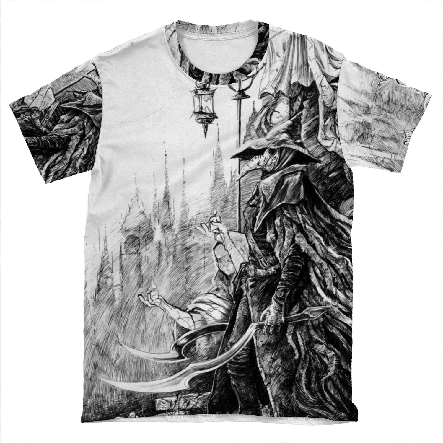 Eileen The Crow - Bloodborne AOP T-shirt Tee