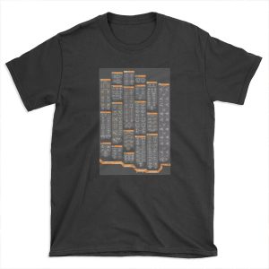 Electrical Engineering Symbols Reference T-shirt Tee
