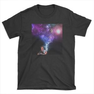 Elon Musk Smoking the Universe T-shirt Tee