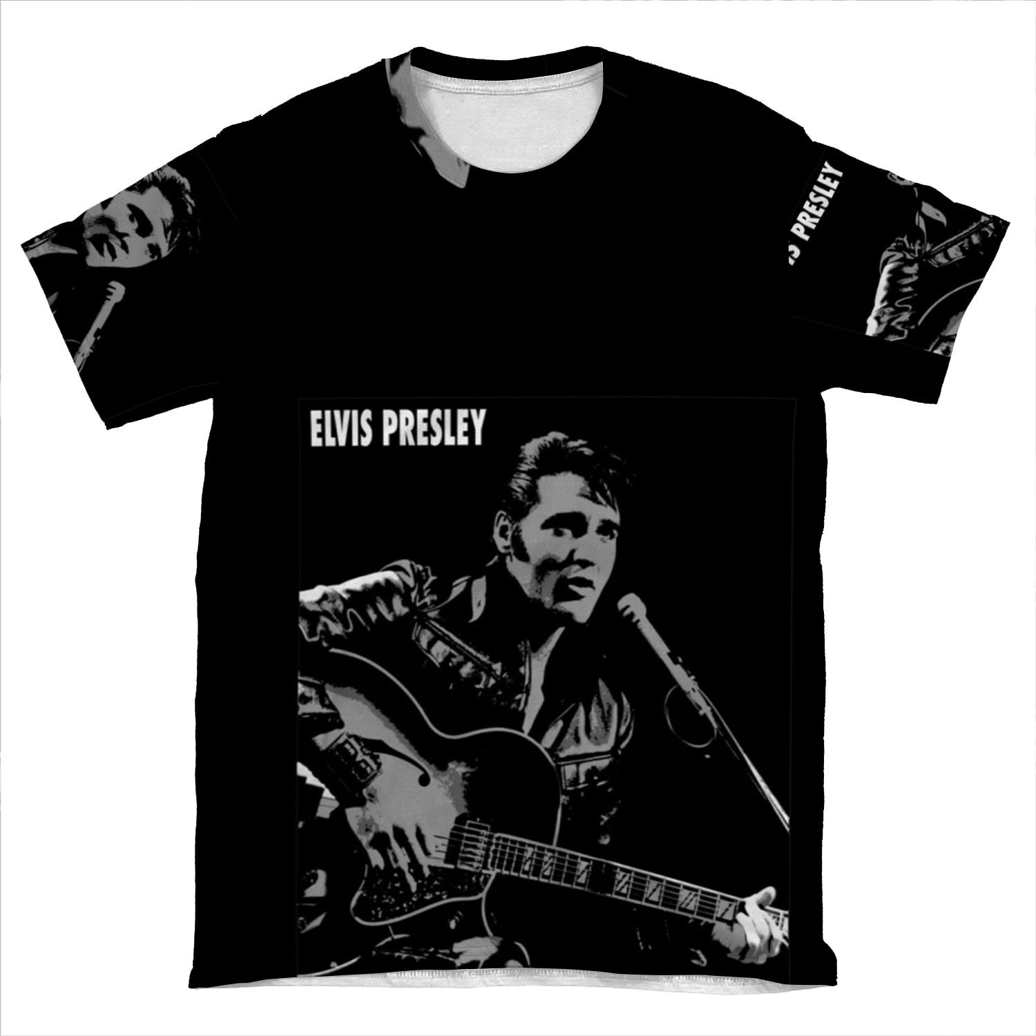 Elvis Presley AOP T-shirt Tee