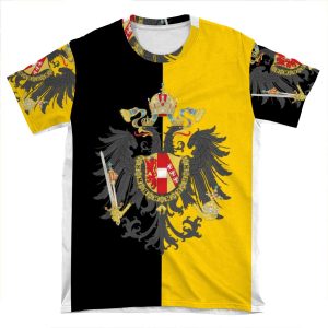 Empirical Austrian Flag Phone AOP T-shirt Tee