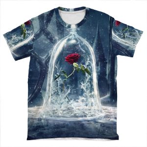 Enchanted Rose AOP T-shirt Tee