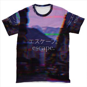 Escape AOP T-shirt Tee