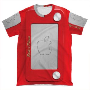 Etch-I-Phone AOP T-shirt Tee