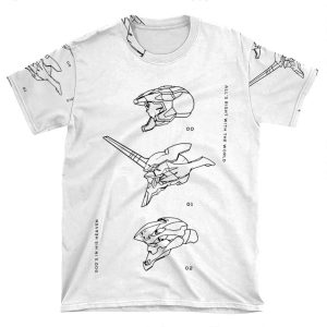 Eva Units 2 AOP T-shirt Tee