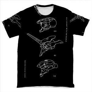 Eva Units AOP T-shirt Tee
