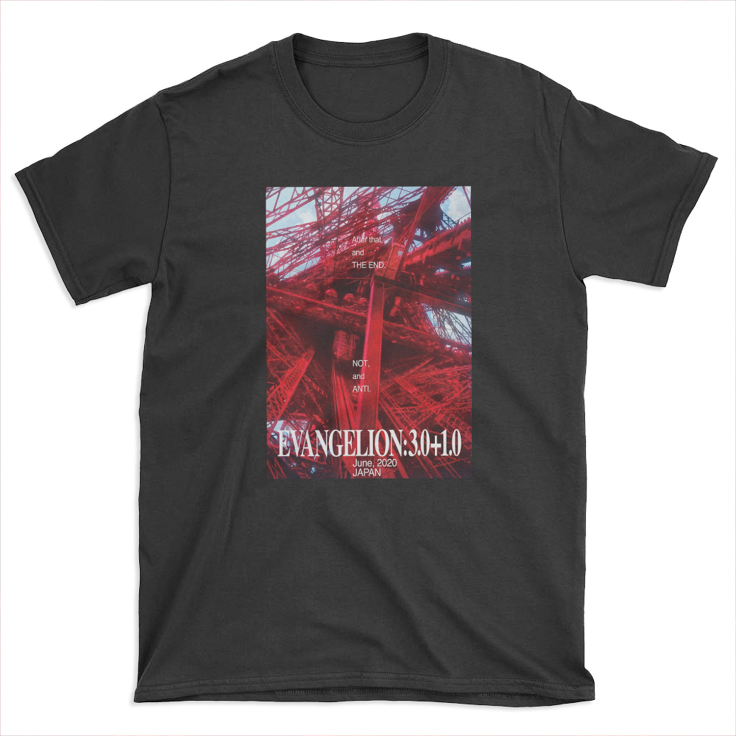 Evangelion: 3.0 + 1.0 T-shirt Tee