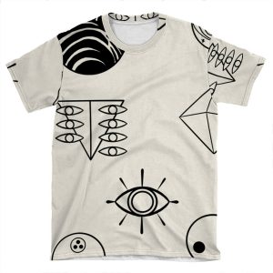 Evangelion Angels AOP T-shirt Tee