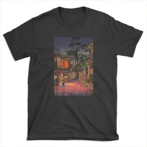 Evening At Ushigome By Tsuchiya Koitsu T-shirt Tee