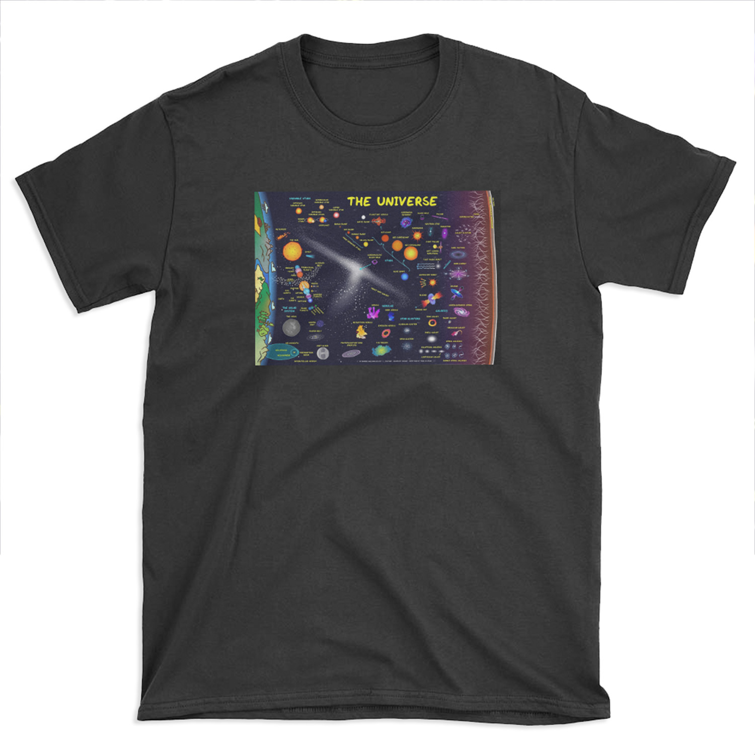 Every Kind of Thing in Space Universe T-shirt Tee