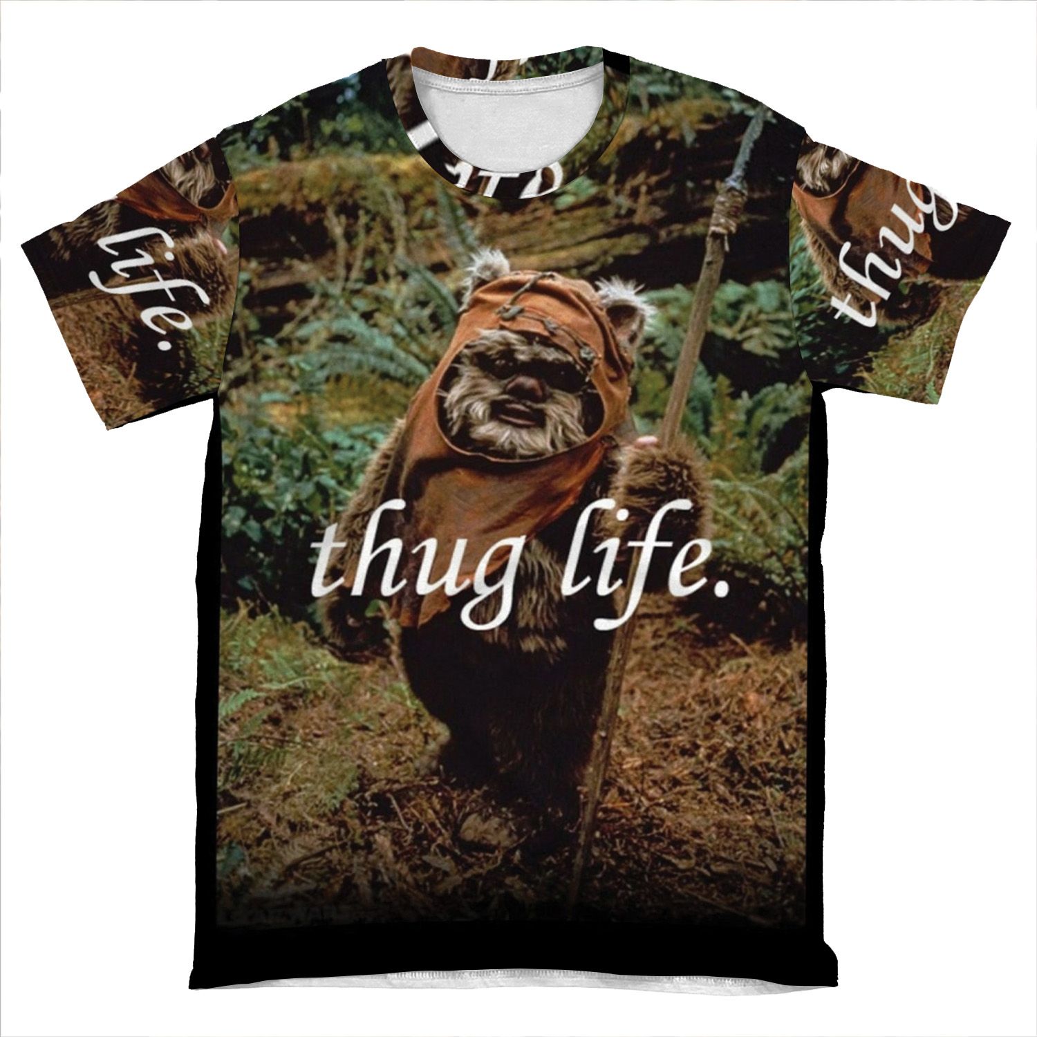 Ewok Thuggin' AOP T-shirt Tee