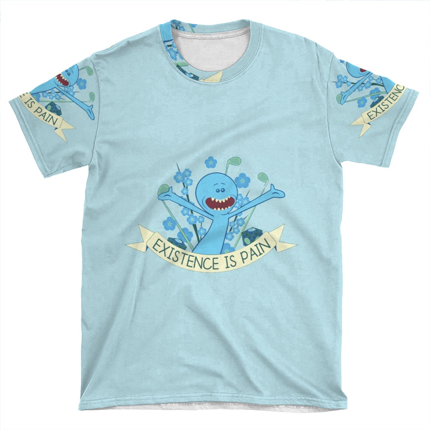 Existence Is Pain AOP T-shirt Tee
