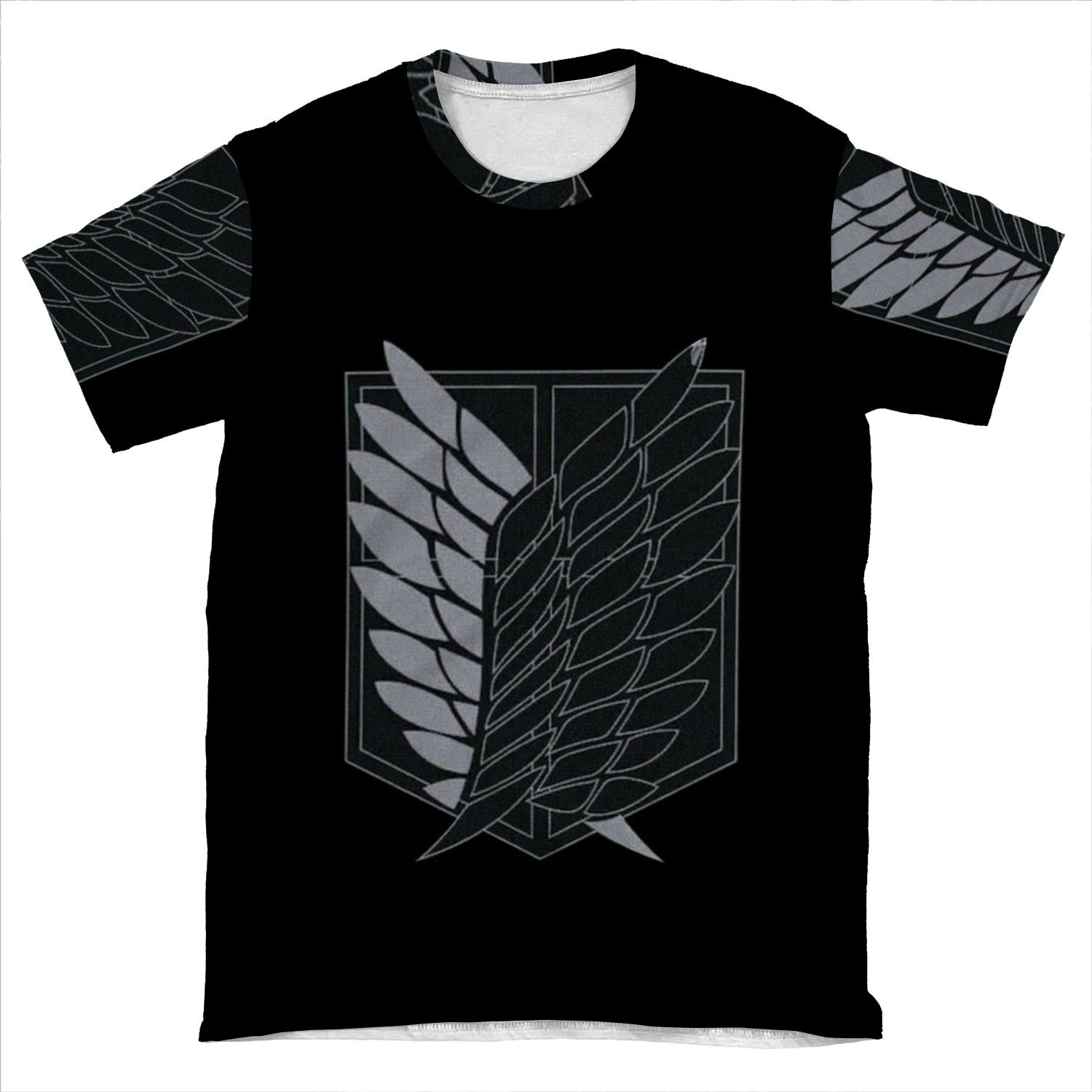 Exploration Battalion - Snk - B&W AOP T-shirt Tee