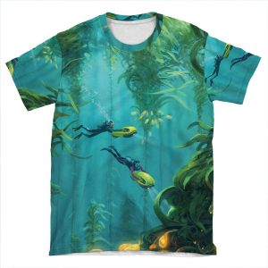 Exploring The Kelp Forest AOP T-shirt Tee
