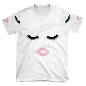 Eyelashes AOP T-shirt Tee