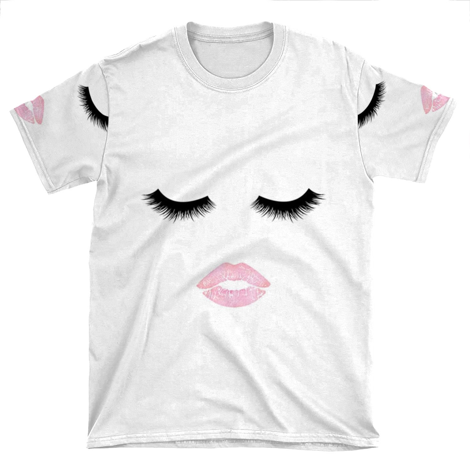 Eyelashes AOP T-shirt Tee