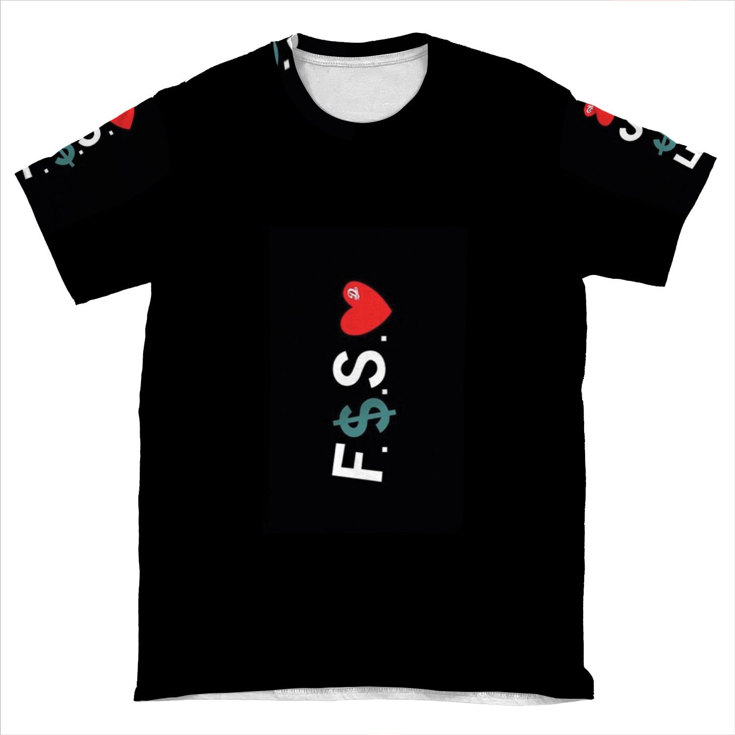 F.$.S.__ AOP T-shirt Tee
