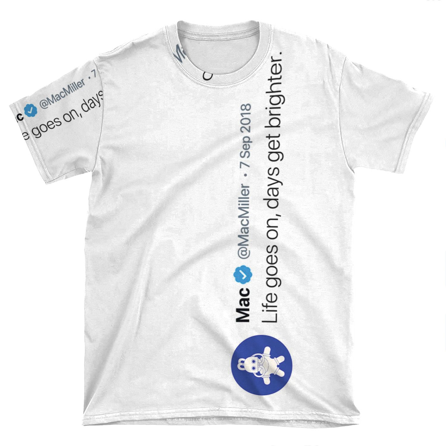 Faces Mixtape AOP T-shirt Tee