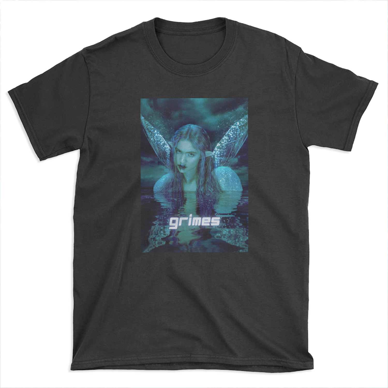 fairie blue green grimes design T-shirt Tee