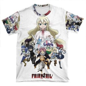Fairy Tail Team! AOP T-shirt Tee