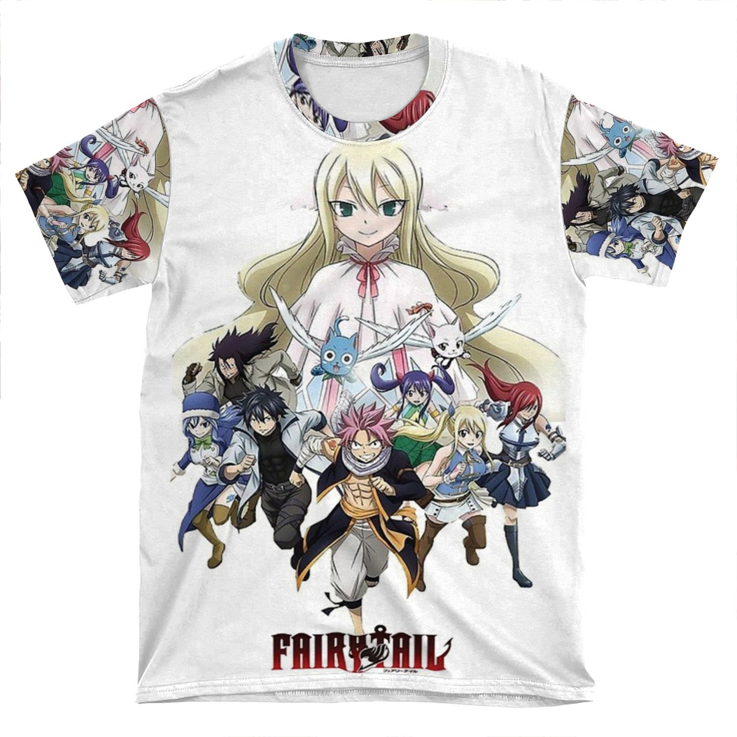 Fairy Tail Team! AOP T-shirt Tee