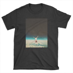 Falling with a hidden smile T-shirt Tee